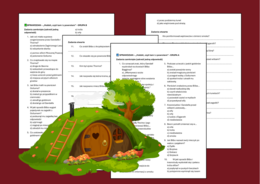 🧙‍♂️Sprawdzian z treści lektury „HOBBIT, czyli tam i z powrotem” (2 grupy + klucz odpowiedzi + BONUS)