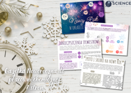 Gazetka Noworoczna do pracowni chemicznej