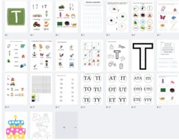 Zadania z literą T - utrwalanie