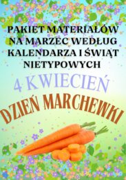PAKIET MATERIAŁÓW NA MARZEC WEDŁUG KALENDARZA ŚWIĄT I DNI NIETYPOWYCH