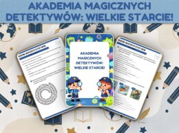 Szpiegowska Karta Pracy: Akademia Magicznych Detektywów 🕵️‍♂️ (Powtórka Kids Can 3 / Start 4 Klasy)