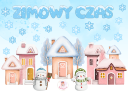 ❄️🏠 Zimowy czas – dekoracja 🏠❄️