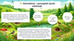 Cykl życia roślin i zwierząt