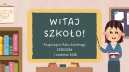 Rozpoczęcie roku szkolnego 2025/2026