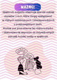 Gazetka - 2 kwietnia światowy dzień świadomości autyzmu