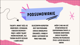 Talenty i mocne strony