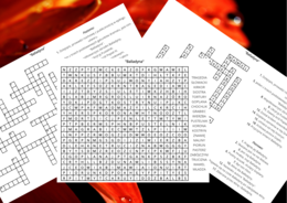 "BALLADYNA" – krzyżówka, wykreślanka – lektury obowiązkowe kl.7-8