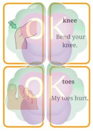 Flashcards: Body Parts • Food • Toys