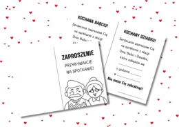 Zaproszenia Dzień Babci I Dziadka