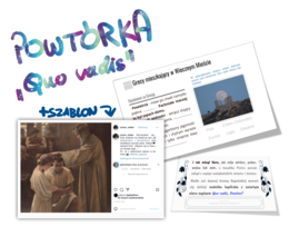 Quo vadis - powtórka materiału, zadanie domowe