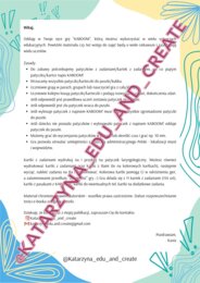 KABOOM - część 1 podział administracyjny Polski