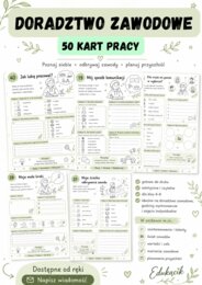 DORADZTWO ZAWODOWE – 50 KART PRACY A4