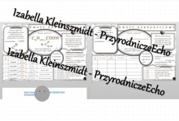 Minizestaw na temat „Kwasy karboksylowe” – sketchnotka + karta pracy w power point + gratisowy link do prezentacji multimedialnej niekomercyjnej wykonanej w genial.ly do indywidualnego pobrania i użycia do celów niekomercyjnych. Chemia 8, „Pochodne węglo