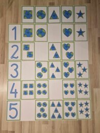 Kodowanie podłogowe - dzień Ziemi