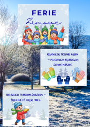 Ferie zimowe - gazetka II