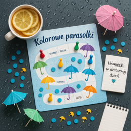 Gra planszowa „W deszczowym mieście”