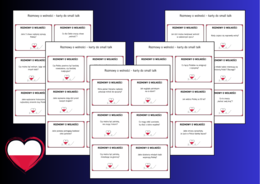 ❤️📜Rozmowy o wolności – zestaw kart small talk „Rozmawiajmy o Polsce” - 🎆 11 Listopada - Święto Niepodległości - 3 Maja - TUS - biblioteka - język polski - zajęcia z wychowawcą