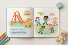 Deszczowy dzień w przedszkolu