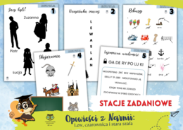 Opowieści z Narnii: Lew, czarownica i stara szafa. Stacje zadaniowe. Łamigłówki. Lektura obowiązkowa