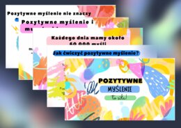 Gazetka ścienna: Pozytywne myślenie to siła!