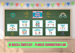 W naszej świetlicy - plansze demonstracyjne