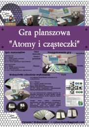 Klasa 7. Chemia. Gra planszowa - Atomy i cząsteczki