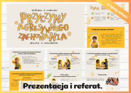 Prezentacja referat „Przyczyny agresywnego zachowania dziecka w przedszkolu”