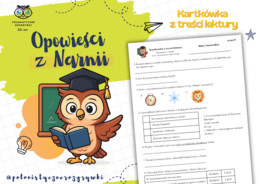 Opowieści z Narnii. Lew, czarownica i stara szafa. Kartkówka z treści lektury. Lektura obowiązkowa