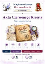 "Magiczne drzewo. Czerwone krzesło" - pakiet materiałów