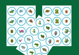 DZIEŃ ŻÓŁWIA – memory – 36 szt.