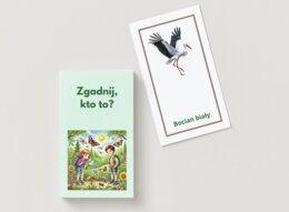 Zgadnij, kto to? - Gra. Karty z gatunkami roślin / zwierząt