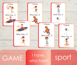 I have, who has? - sport