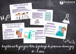 Gazetka na Rozpoczęcie Roku Szkolnego do pracowni chemicznej