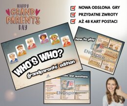 Zgadnij kto to! – Grandparents Day Edition | Dzień Babci i Dziadka | Angielski