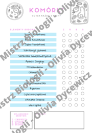 Komórki - porównanie