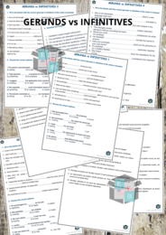 GERUNDS & INFINITIVES 5 kart pracy