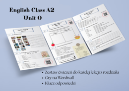 English Class A2 Welcome Unit 0 - Dodatkowe ćwiczenia - powtórka 5 klasy - lekcje bezpodręcznikowe