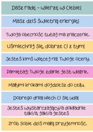 MOC RELACJI - zestaw materiałów