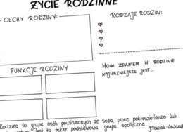 Życie rodzinne (karta pracy)