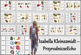 Notatka okienkowa/stacja zadaniowe/notatka interaktywna/notatka graficzna/karta pracy/sketchnotka „Pokarm – budulec i źródło energii”, „Znaczenie i źródła białek, tłuszczów i cukrów” w pdf. Biologia 7, dział „Układ pokarmowy”. Materiał wykonany na podsta