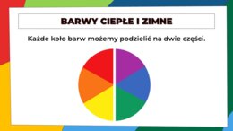 Barwy ciepłe i zimne - prezentacja