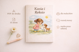 Kasia i Reksio – książeczka obrazkowa dla 3-latków