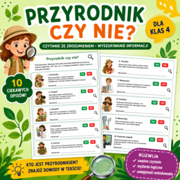 Przyrodnik czy nie?