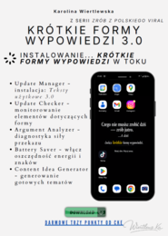 KRÓTKIE FORMY WYPOWIEDZI 3.0