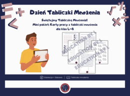 Kreatywne karty pracy do nauki tabliczki mnożenia | Angażujące ćwiczenia | Gotowe materiały do wydruku | Dzień Tabliczki Mnożenia