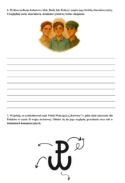 Karta pracy- "Kamienie na Szaniec"