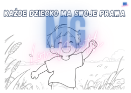 Dzień Praw Dziecka - 30 kolorowanek A4