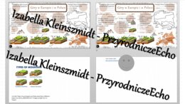 Minizestaw na temat „Góry w Europie i Polsce” – sketchnotka + karta pracy w power point + gratisowy link do prezentacji multimedialnej niekomercyjnej wykonanej w genial.ly do indywidualnego pobrania i użycia do celów niekomercyjnych. Geografia 7, „Środow