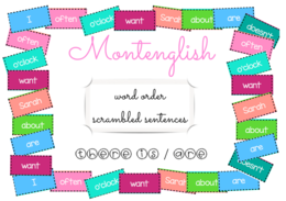 Rozsypanki wyrazowe Scrambled Sentences: there is/are