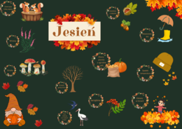 Jasień- gazetka tematyczna